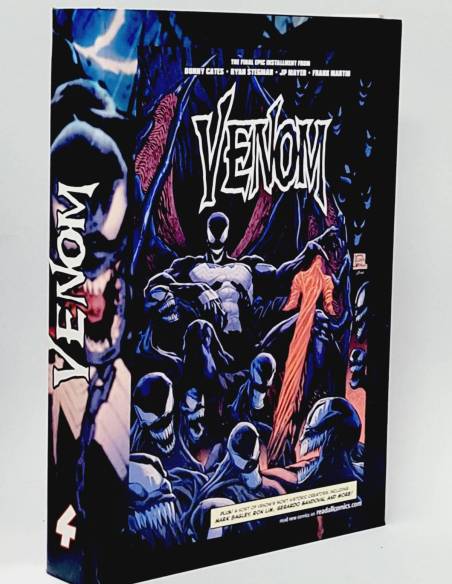 DE KIOSCO VENENO VENOM 4 GRAPA BOX EXCLUSIVE ARCHIVADOR CABEN HASTA 10 GRAPAS MADERA