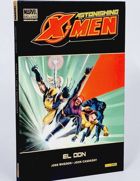 DE KIOSCO X-MEN ASTONISHING 1 EL DON MARVEL DELUXE COMICS PANINI TAPA DURA