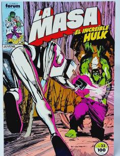 EXCELENTE LA MASA 33 COMICS FORUM EL INCREÍBLE HULK MARVEL