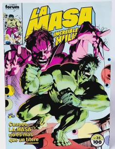 EXCELENTE LA MASA 35 COMICS FORUM EL INCREÍBLE HULK MARVEL