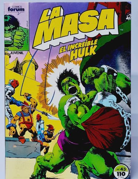 LA MASA 43 COMICS FORUM EL INCREÍBLE HULK MARVEL CASI EXCELENTE ESTADO