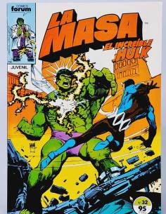 DE KIOSCO COMIC LA MASA 32 COMICS FORUM EL INCREÍBLE HULK...