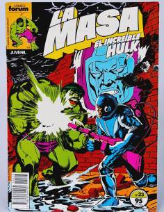EXCELENTE COMIC LA MASA 23 COMICS FORUM EL INCREÍBLE HULK...