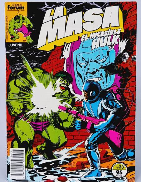 EXCELENTE COMIC LA MASA 23 COMICS FORUM EL INCREÍBLE HULK MARVEL
