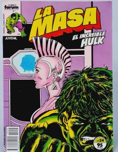 EXCELENTE COMIC LA MASA 24 COMICS FORUM EL INCREÍBLE HULK...