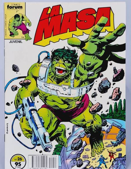 COMIC LA MASA 26 COMICS FORUM EL INCREÍBLE HULK MARVEL CASI EXCELENTE