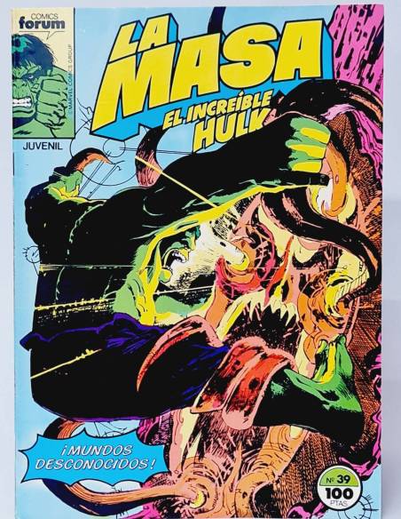 EXCELENTE LA MASA 39 COMICS FORUM EL INCREÍBLE HULK MARVEL