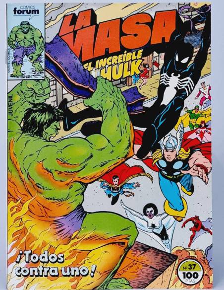 DE KIOSCO COMIC LA MASA 37 COMICS FORUM EL INCREÍBLE HULK MARVEL