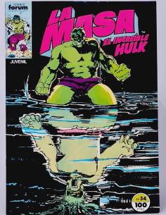 DE KIOSCO COMIC LA MASA 34 COMICS FORUM EL INCREÍBLE HULK...
