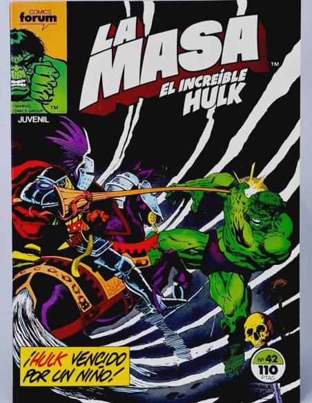 DE KIOSCO COMIC LA MASA 42 COMICS FORUM EL INCREÍBLE HULK MARVEL