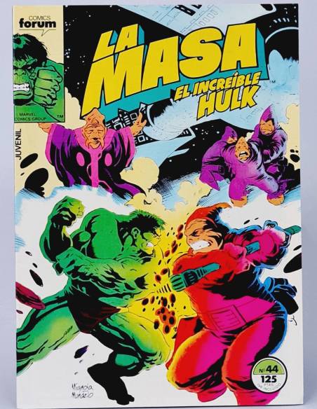 DE KIOSCO COMIC LA MASA 44 COMICS FORUM EL INCREÍBLE HULK MARVEL