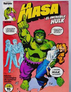 DE KIOSCO COMIC LA MASA 8 COMICS FORUM EL INCREÍBLE HULK...