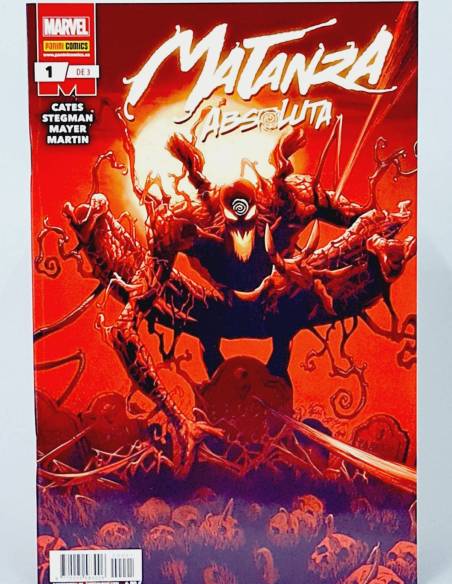 DE KIOSCO COMIC MATANZA ADSOLUTA 1 DE 3 PANINI MARVEL 2020