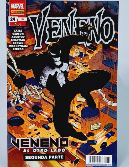 DE KIOSCO VENENO 24 - 34 AL OTRO LADO PANINI CÓMICS MARVEL GRAPA SEGUNDA PARTE