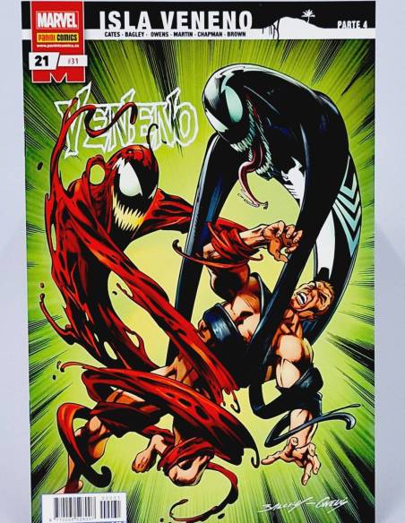 DE KIOSCO VENENO 21 - 31 ISLA VENENO PANINI CÓMICS MARVEL GRAPA