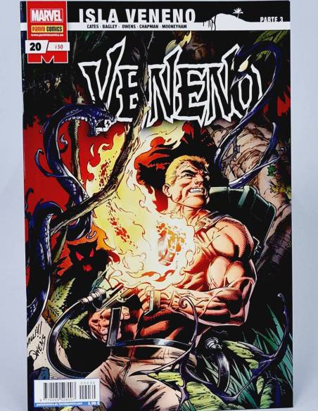 DE KIOSCO VENENO 20 - 30 ISLA VENENO PANINI CÓMICS MARVEL GRAPA
