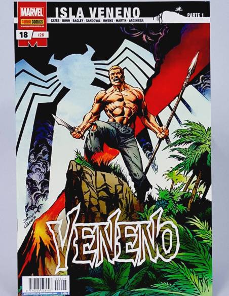 DE KIOSCO VENENO 18 - 28 ISLA VENENO PANINI CÓMICS MARVEL GRAPA