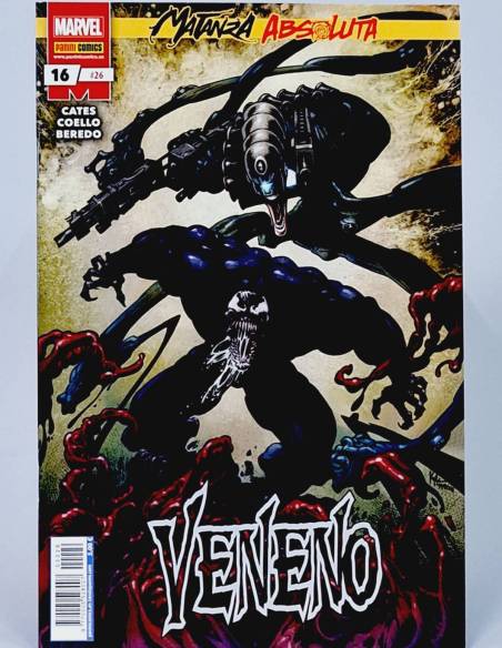 DE KIOSCO VENENO 16 - 26 MATANZA ABSOLUTA PANINI CÓMICS MARVEL GRAPA