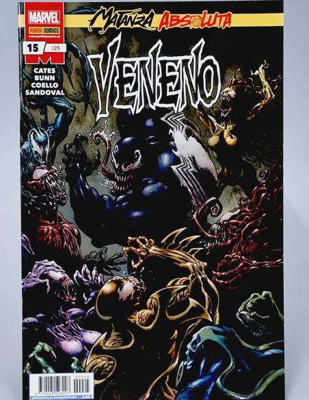 DE KIOSCO VENENO 15 - 25 MATANZA ABSOLUTA PANINI CÓMICS MARVEL GRAPA