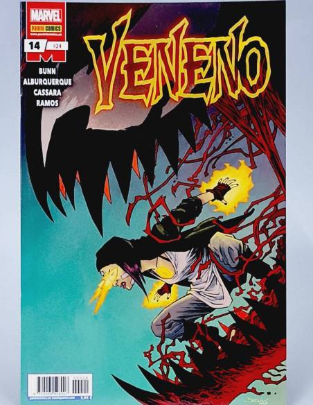 DE KIOSCO VENENO 14 - 24 PANINI CÓMICS MARVEL