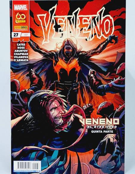 DE KIOSCO VENENO 27 - 37 AL OTRO LADO PANINI CÓMICS MARVEL GRAPA QUINTA PARTE