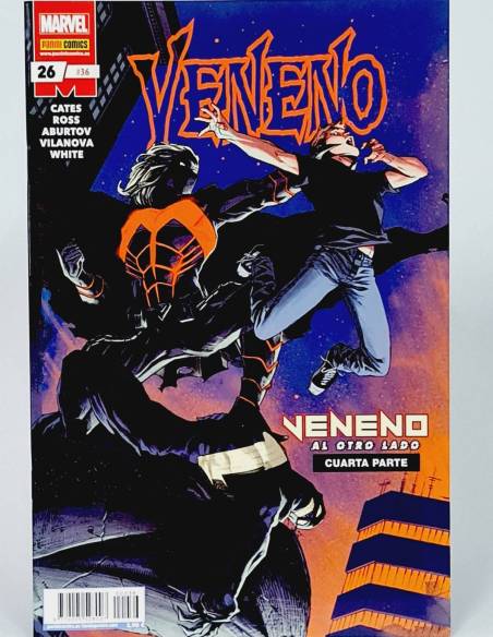 DE KIOSCO VENENO 26 - 36 AL OTRO LADO PANINI CÓMICS MARVEL GRAPA CUARTA PARTE