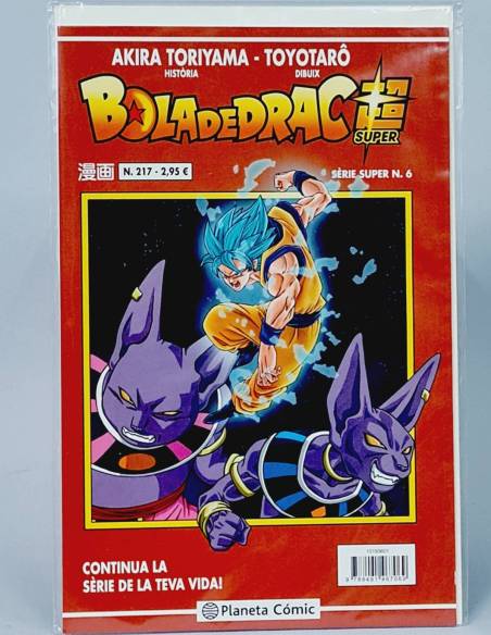 DE KIOSCO BOLA DE DRAC 217 MANGA SERIE SUPER 6 PLANETA CÓMIC