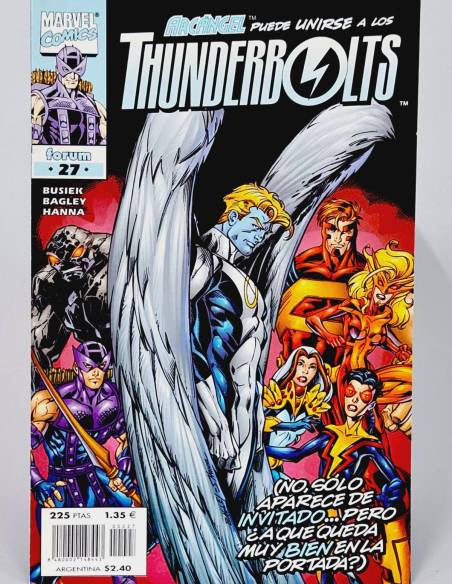 DE KIOSCO THUNDERBOLTS 27 FORUM COMICS FORUM MARVEL GRAPA