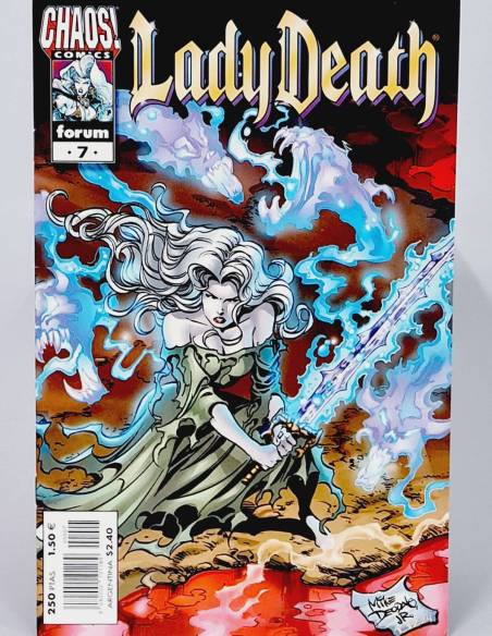 DE KIOSCO LADY DETH 7 FORUM CÓMICS CHAOS GRAPA