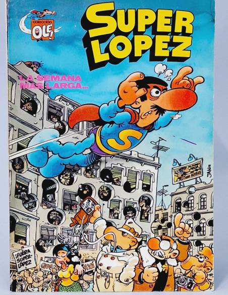 SUPER LOPEZ 6 BRUGUERA COMICS COLECCIÓN OLE MUY BUEN ESTADO