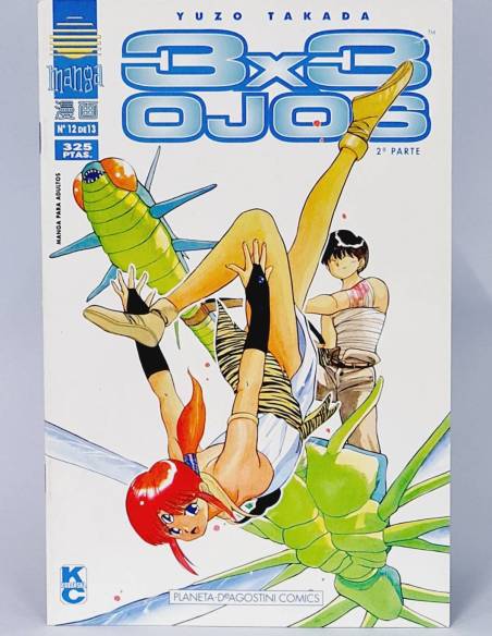 EXCELENTE 3X3 OJOS 12 PLANETA DEAGOSTINI COMICS MANGA