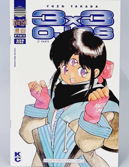 EXCELENTE 3X3 OJOS 9 PLANETA DEAGOSTINI COMICS MANGA