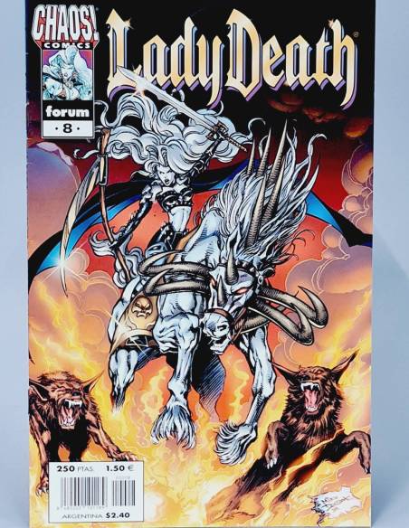 CASI EXCELENTE LADY DETH 8 FORUM CÓMICS CHAOS