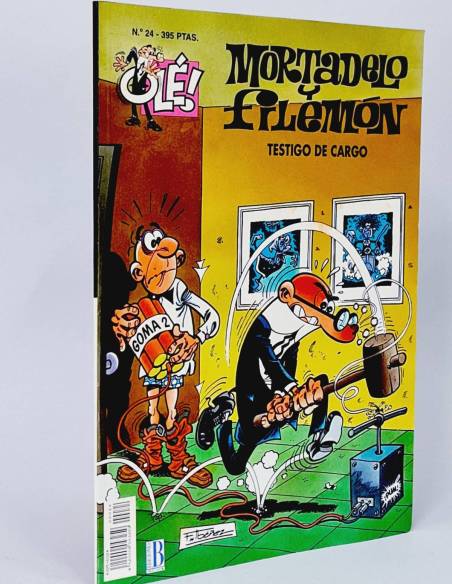 EXCELENTE MORTADELO Y FILEMÓN 24 EDICIONES B COLECCIÓN OLE TAPA BLANDA