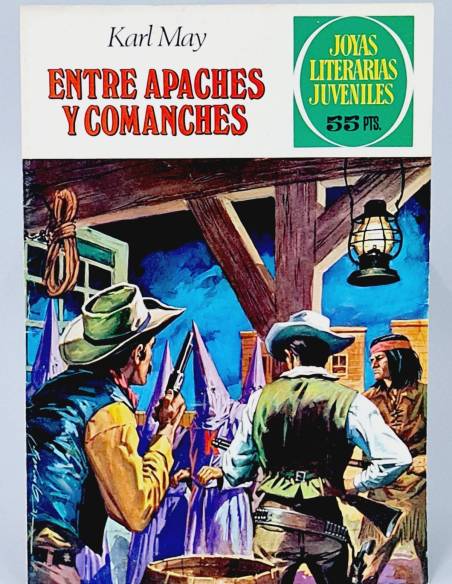 EXCELENTE JOYAS LITERARIAS JUVENILES 36 ENTRE APACHES Y COMANCHES