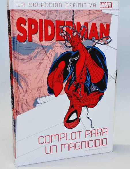 DE KIOSCO COMIC SPIDERMAN 24 COMPLOT MAGNICIDIO LA COLECCIÓN DEFINITIVA MARVEL PANINI PRECINTADO