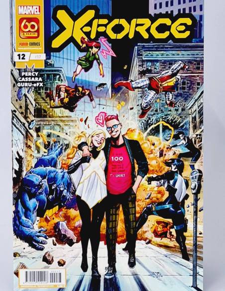 DE KIOSCO X-FORCE 12 - #17 MARVEL COMICS PANINI GRAPA
