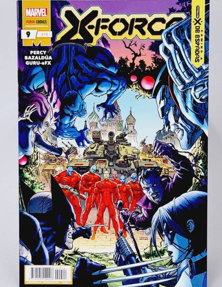 DE KIOSCO X-FORCE 9 - #14 MARVEL COMICS PANINI GRAPA