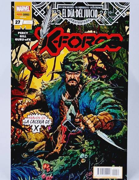DE KIOSCO X-FORCE 27 - 33 MARVEL COMICS PANINI EL DÍA DEL JUICIO GRAPA