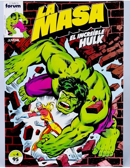 DE KIOSCO COMIC LA MASA 4 COMICS FORUM EL INCREÍBLE HULK MARVEL