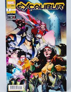 DE KIOSCO EXCALIBUR 2 MARVEL CÓMICS PANINI GRAPA MARZO 20