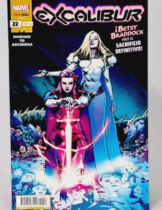 DE KIOSCO EXCALIBUR 22 MARVEL CÓMICS PANINI GRAPA ABRIL 22