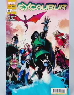 DE KIOSCO EXCALIBUR 19 MARVEL CÓMICS PANINI GRAPA ENERO 22