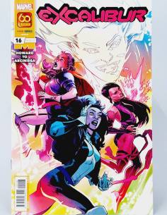DE KIOSCO EXCALIBUR 16 MARVEL CÓMICS PANINI GRAPA AGOSTO 21