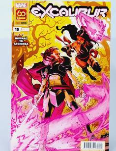 DE KIOSCO EXCALIBUR 15 MARVEL CÓMICS PANINI GRAPA JULIO 21