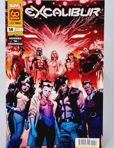 DE KIOSCO EXCALIBUR 14 MARVEL CÓMICS PANINI GRAPA JUNIO 21