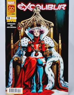 DE KIOSCO EXCALIBUR 13 MARVEL CÓMICS PANINI GRAPA MAYO 21