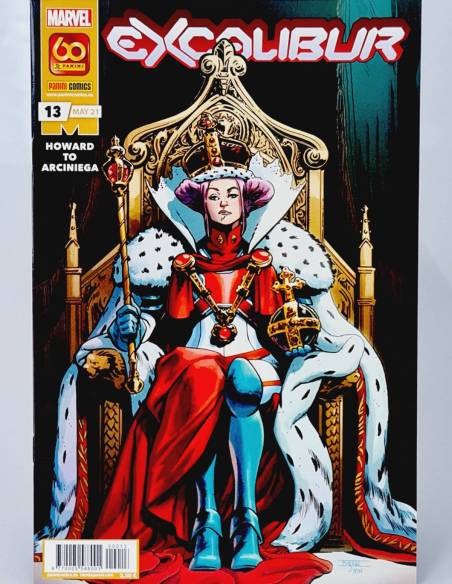 DE KIOSCO EXCALIBUR 13 MARVEL CÓMICS PANINI GRAPA MAYO 21