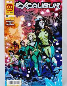 DE KIOSCO EXCALIBUR 12 MARVEL CÓMICS PANINI GRAPA ABRIL 21