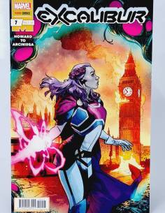 DE KIOSCO EXCALIBUR 7 MARVEL CÓMICS PANINI GRAPA OCTUBRE 20